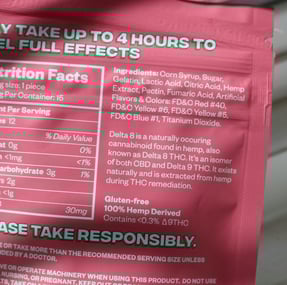 a packet of food that includes a packet of food