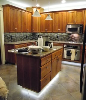 Kitchen remodel, repair, Cabinet LED