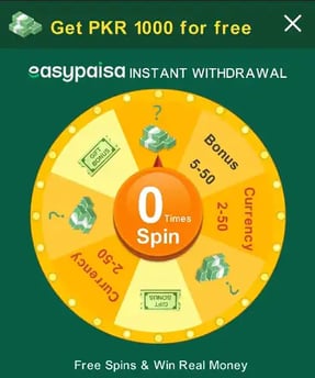 Lucky Winner Spin: Download Lucky winner and start sping to win prices and bonuses.