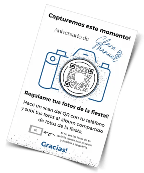 Invitación Web vista teléfono - celebra.click