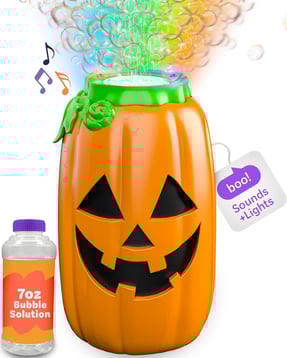Halloween Bubble Machine | Indoor or Outdoor Halloween Decoration That Includes Spooky Sound Effects