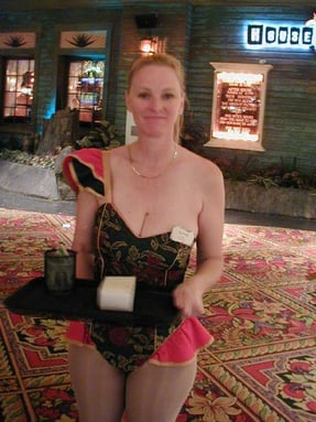 Mandalay Bay Las Vegas cocktail waitress
