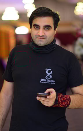 Naghman Saleem at Game Changer Entertainment Event
