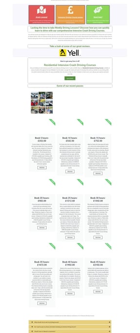 Website Design Example