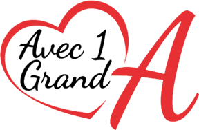 Avec 1 Grand A logo