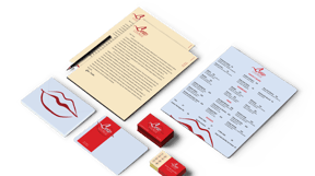 beso lounge branding package