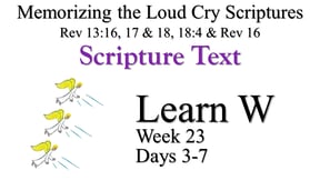 Learn W (Days 3-7)