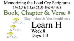 Learn H (Day 1-3)