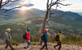 Day Hiking at Yellowstone National Park