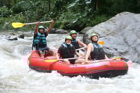 Rafting starting point in Ubud, Bali – get ready for an unforgettable jungle river journey