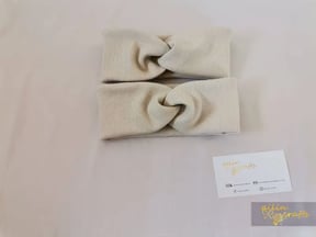 Rankų darbo galvajuostės mergytėms su mazgeliu