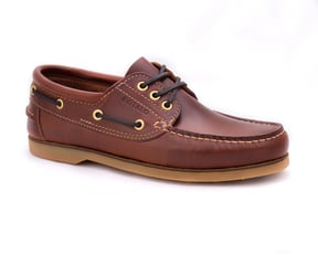 Chaussures Bateau cuir & caoutchouc Botalo Empreinte fabrication française