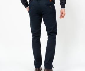 Chino marin 100 % coton contemporain stretch Tbs