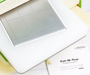 Using the Cut-N-Tear Cutting Die from Wintertime Crafts