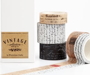 View all exclusive washi tape designs from Wintertime Crafts