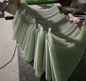 Fiberglass Longboard fins