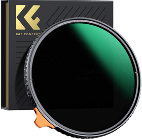 K&F Concept 67mm Black Mist 1/4 & ND2-ND32 (1-5 Stop) Variable ND Filter