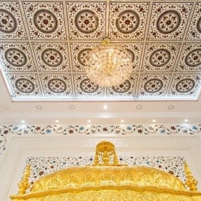 Corian Mandir Panel