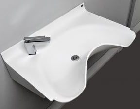 Corian in Washbasin