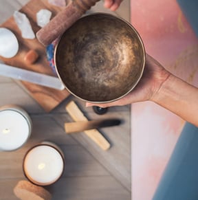 sound bath materials