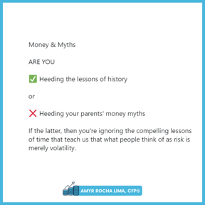 Amyr Rocha Lima Chartered Financial Planner Financial Literacy Campaign