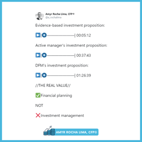 Amyr Rocha Lima Chartered Financial Planner Financial Literacy Campaign