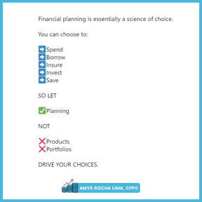 Amyr Rocha Lima Chartered Financial Planner Financial Literacy Campaign