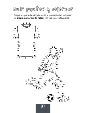 Une puntos y colorea