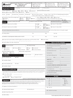 RMV 1 Old Form