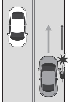 Bike Collision Diagram