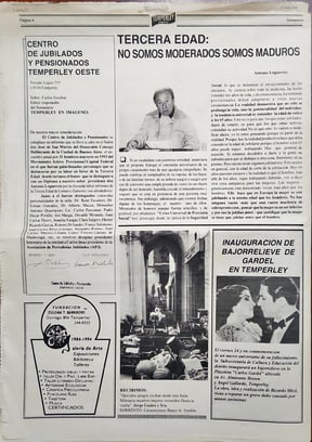 Temperley en Imágenes - 30/11/1994