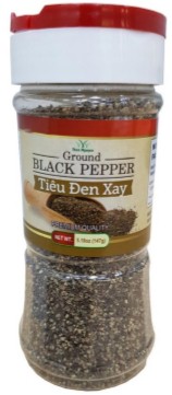 Grinded Black Pepper, Tiêu đen xay UpBe Food