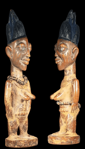 Master of the smiling face ibeji archaic smile ibedji yoruba nigeria