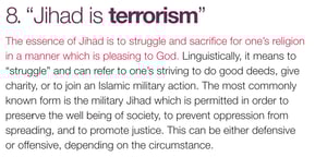 jihad is terrorism 