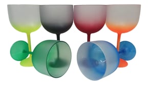 taça de gim degradê acrílico personalizado