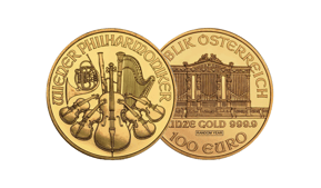 1 oz gold philharmonic coin