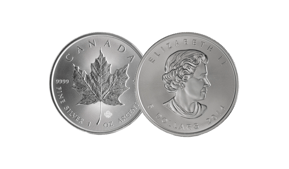 canadian silver maple leaf coin