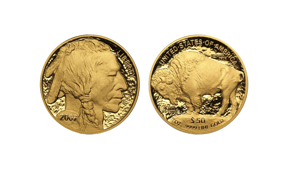 gold american buffalo coins