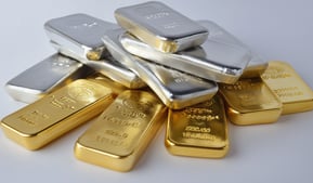 high quality gold and silver bars