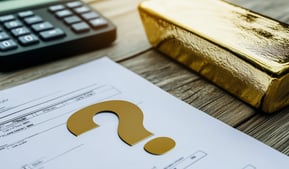 is gold investing tax free