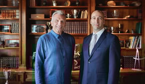 joe montana and isaac nuriani of augusta precious metals