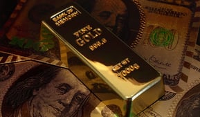 medium gold bar for investing