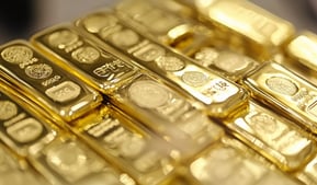 stacks of quality gold bullion bars