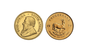 south african krugerrand gold coin