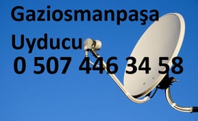 gaziosmanpaşa uyducu çanak anten ayarı televizyon servisi
