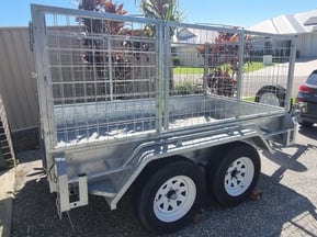 First SweetAz Co. trailer getting ready for its new owner to collect in Redlands.