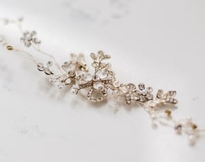 Bridal Accessories Blush Bridal Hair piece Veil