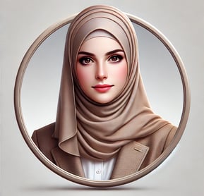 a woman in a hijab wearing a hijab