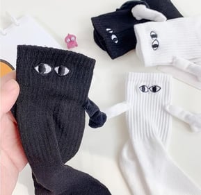  chaussettes couples, accessoires romantiques cadeau