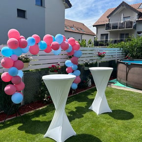 location des tables hautes pour un anniversaire